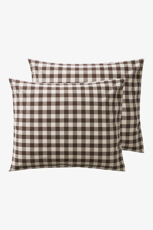 LAUREN putetrekk 2-pakning 50x60 cm økologisk