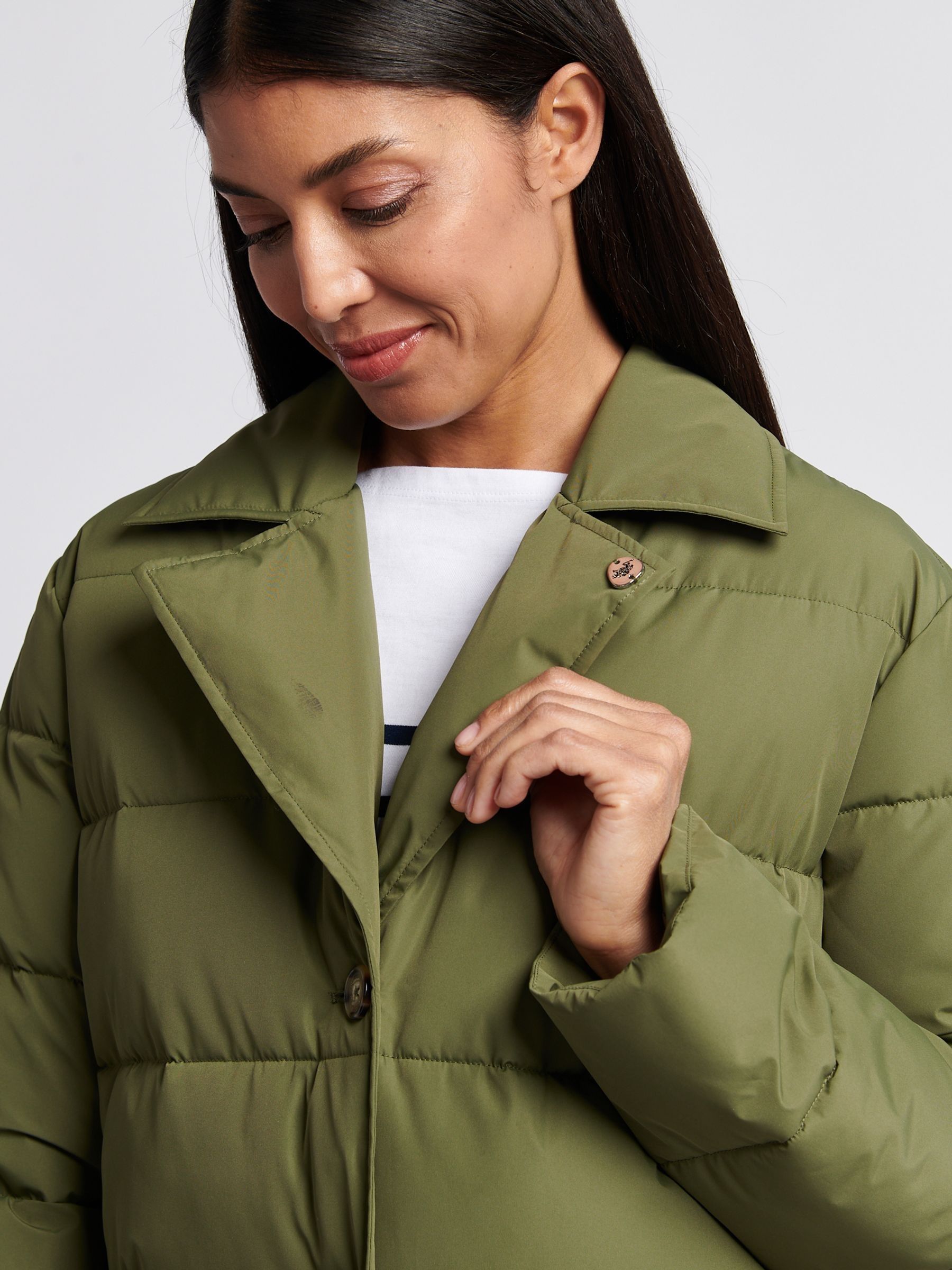 Groen - U.S. Polo Assn. Puffer Trench Coat