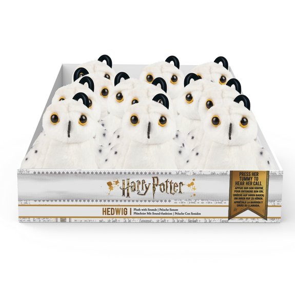 Harry Potter - Peluche sonore mini Hedwige 9 cm