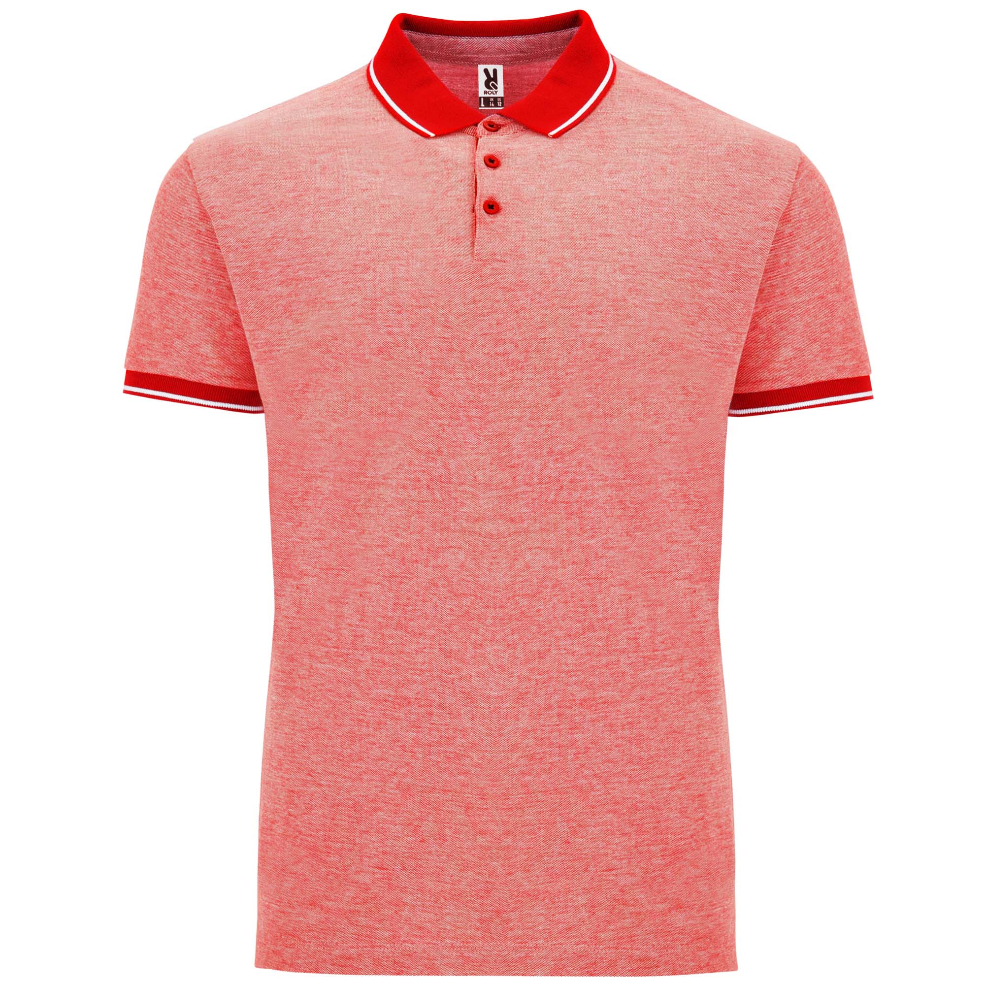 Roly PO0395 - BOWIE Polo chiné manches courtes