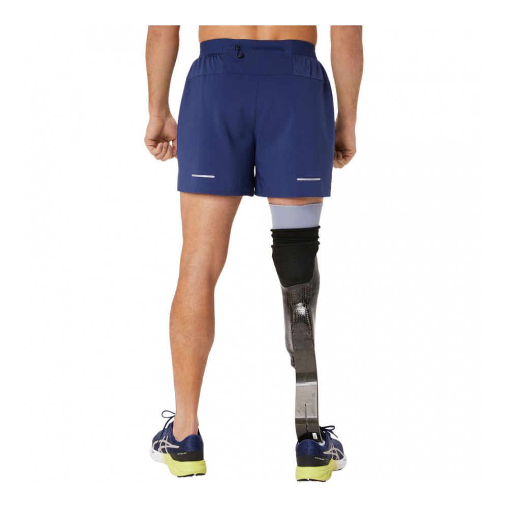 Asics ROAD 2-N-1 5IN - Short Homme deep ocean/performance black