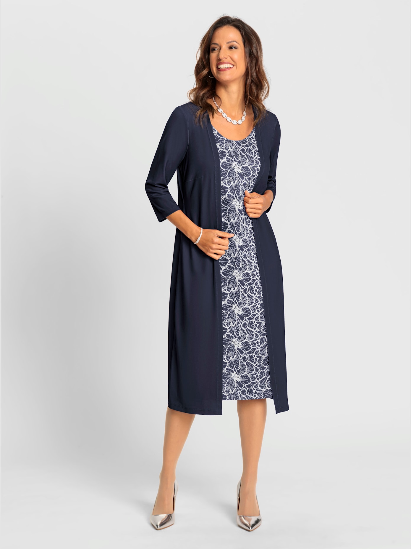 Robe en dentelle robe en jersey