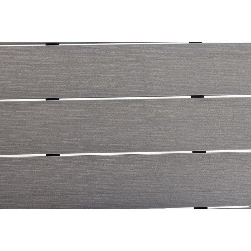 SPISEGRUPPE SUNFUN SÖNDRUM 90CM BORD + 4 LENESTOLER FRIDA GRÅ