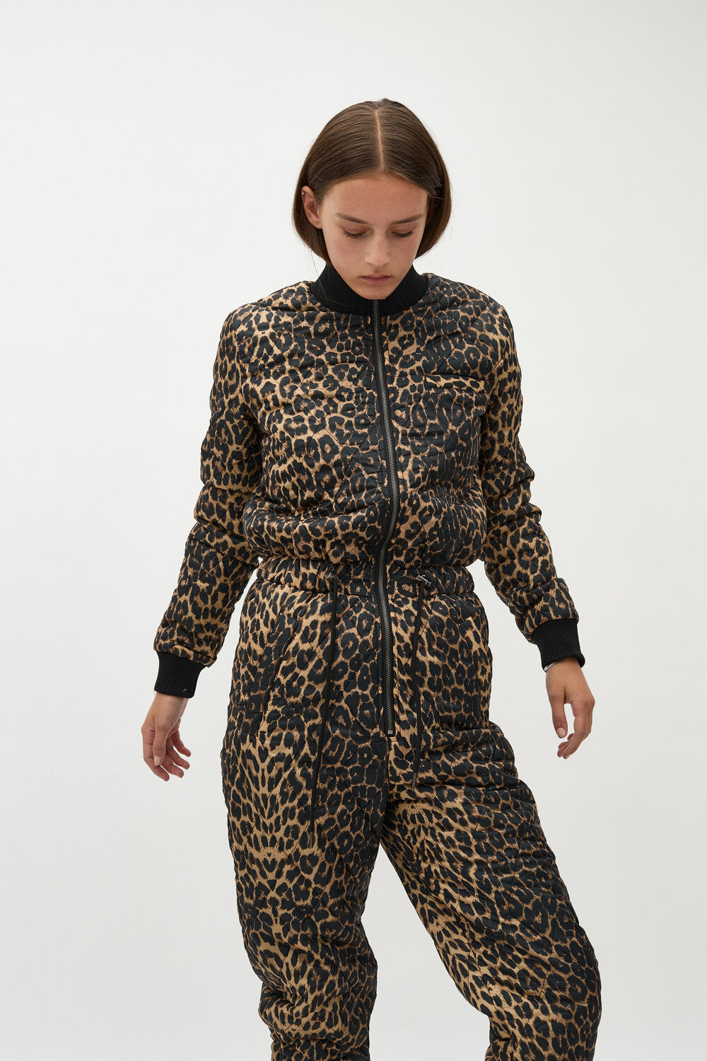Global Funk  Isolde-G flyverdragt - Leopard mist