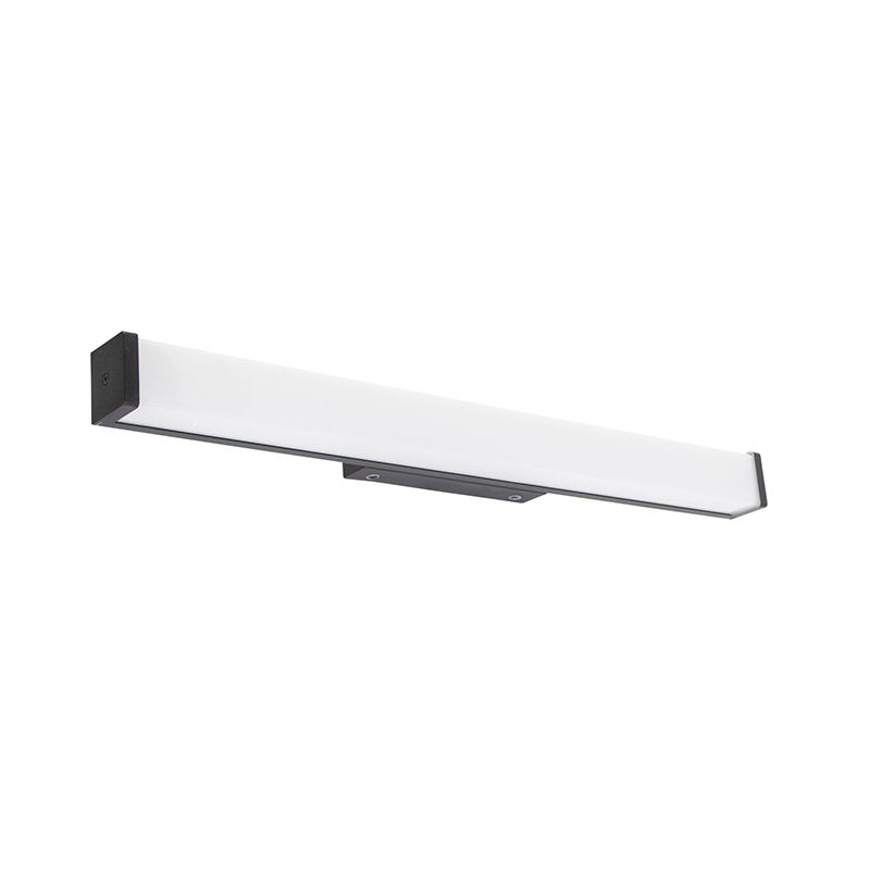 Moderne badkamer wandlamp zwart 62 cm IP44 - Cascada