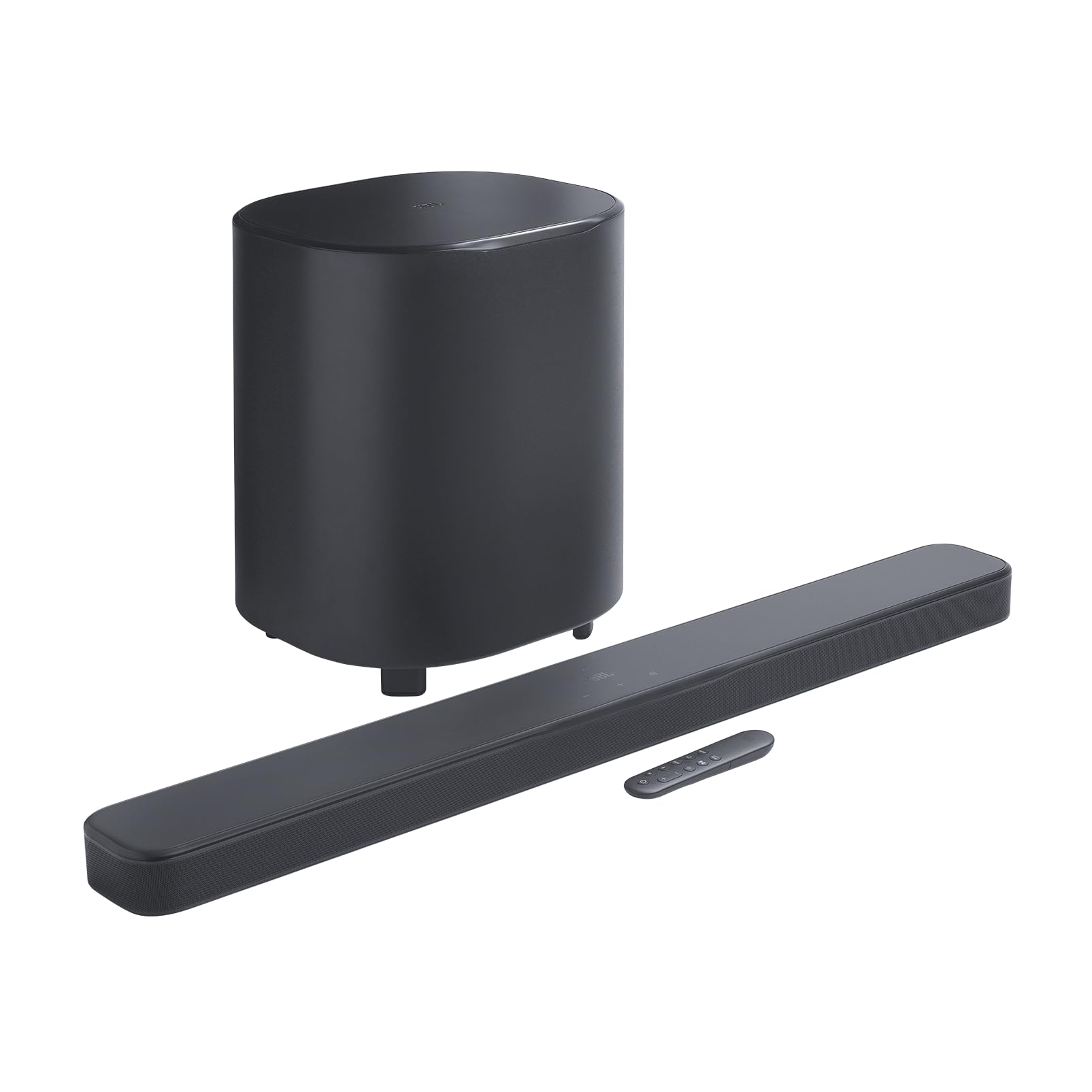 JBL Bar 500 MK2, Barre de Son Bluetooth 5.1 canaux pour TV avec Caisson de Basses de 25,4 cm, Dolby Atmos, HDMI eARC, Wi-FI, vidéo 4K, PureVoice 2.0 e