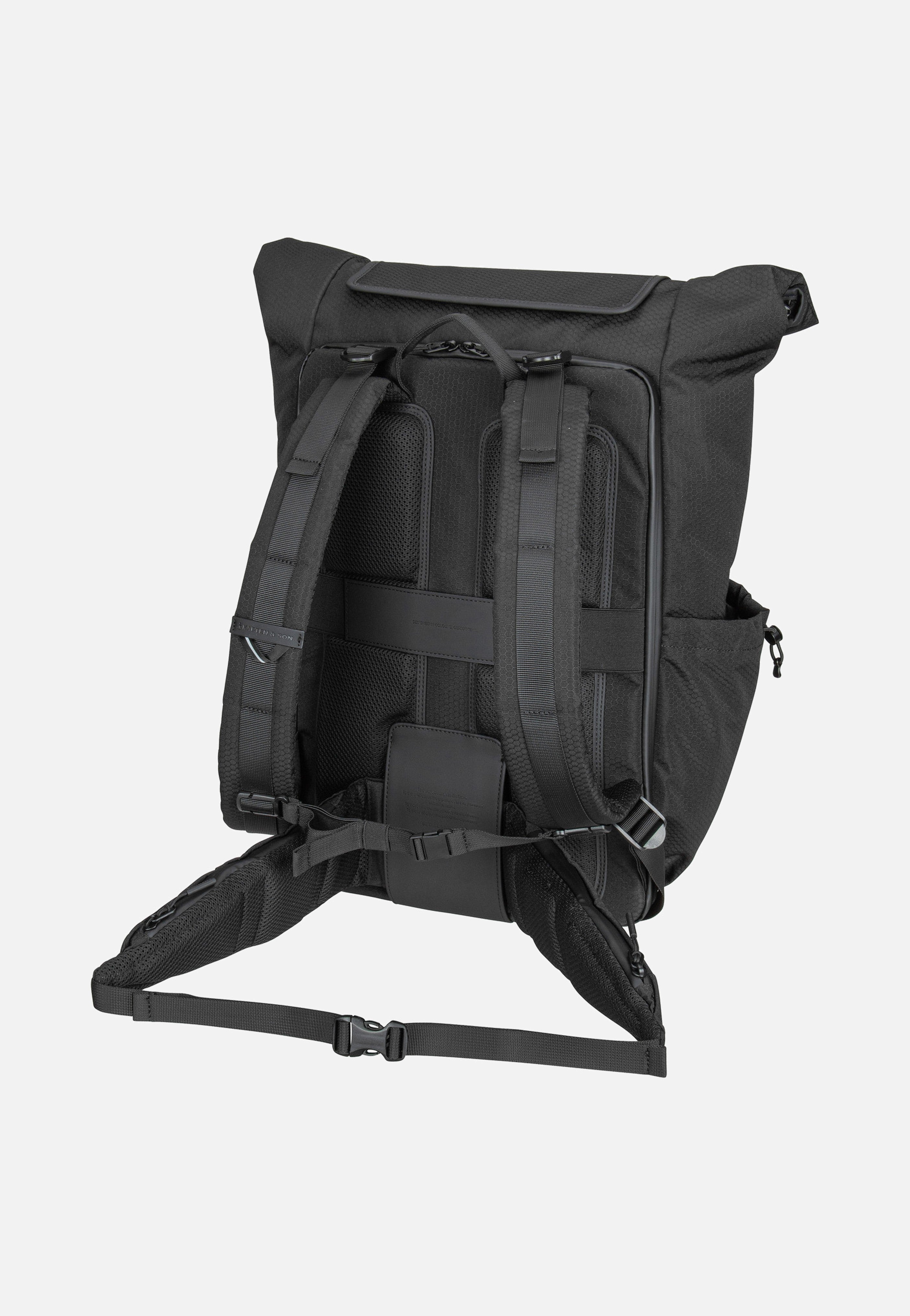 Banff All Black - Rolltop Rucksack