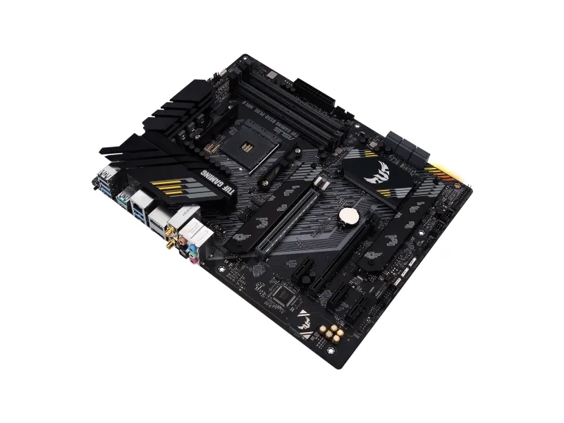 ASUS TUF GAMING B550-PLUS WIFI II - Bundkort - ATX - Socket AM4 - AMD B550 Chipset - USB-C Gen2, USB 3.2 Gen 1, USB 3.2 Gen 2 - 2.5 Gigabit LAN, Wi-Fi 6, Bluetooth - onboard grafik (CPU påkrævet) - HD Audio (8-kanaler)