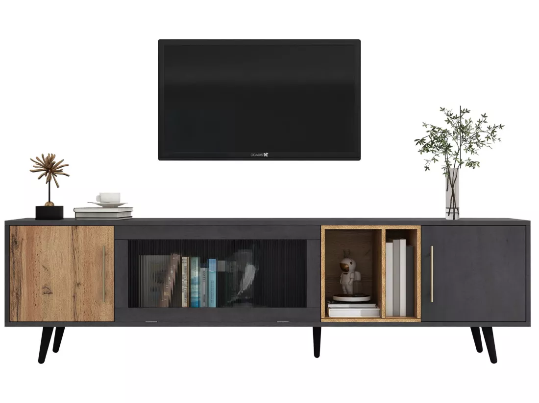 Meuble TV 200cm - adapté pour TV 90