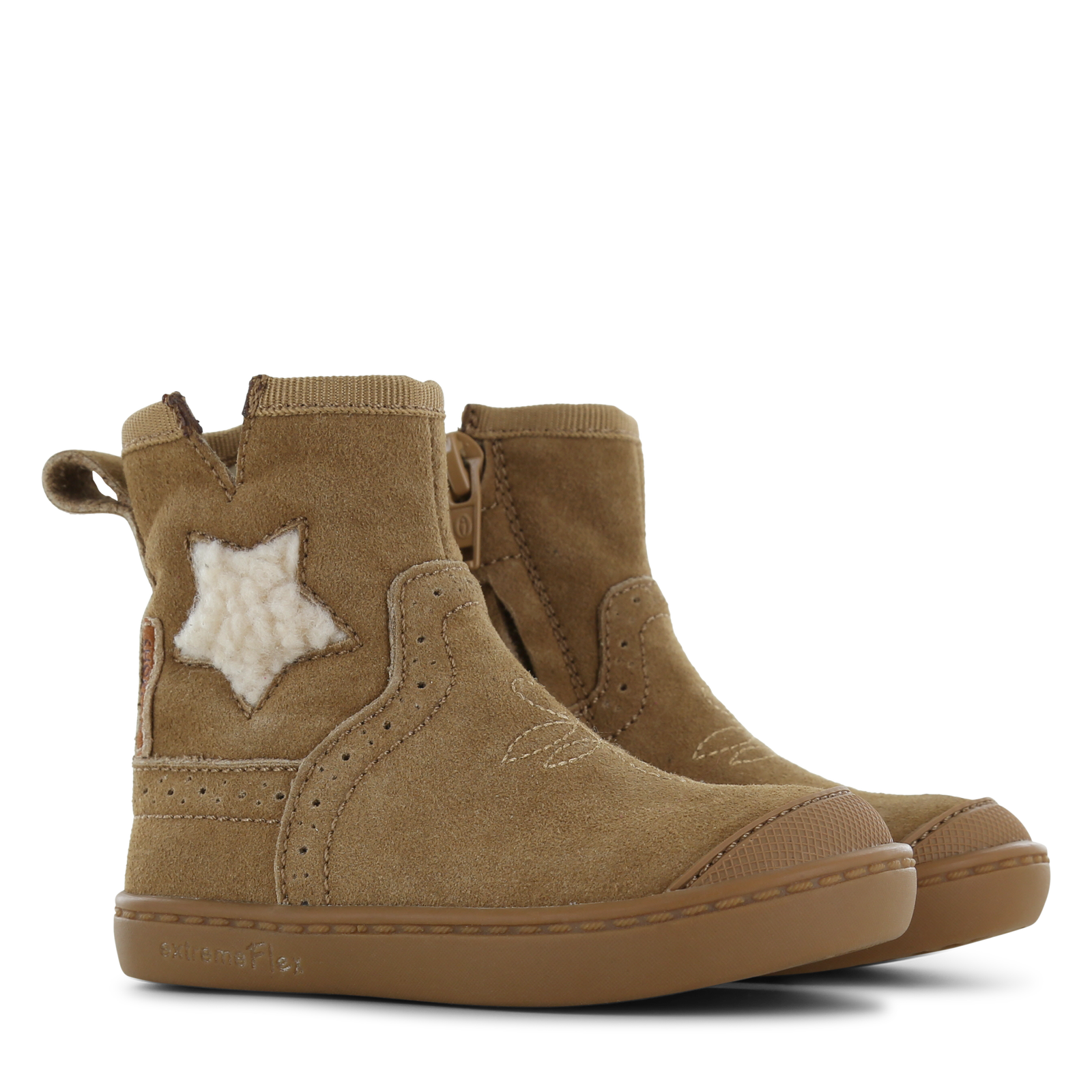 Shoesme cognac Stiefel mit Stern