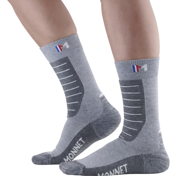 Chaussette randonnée MONNET JARRETTE TREK PERF BLANC