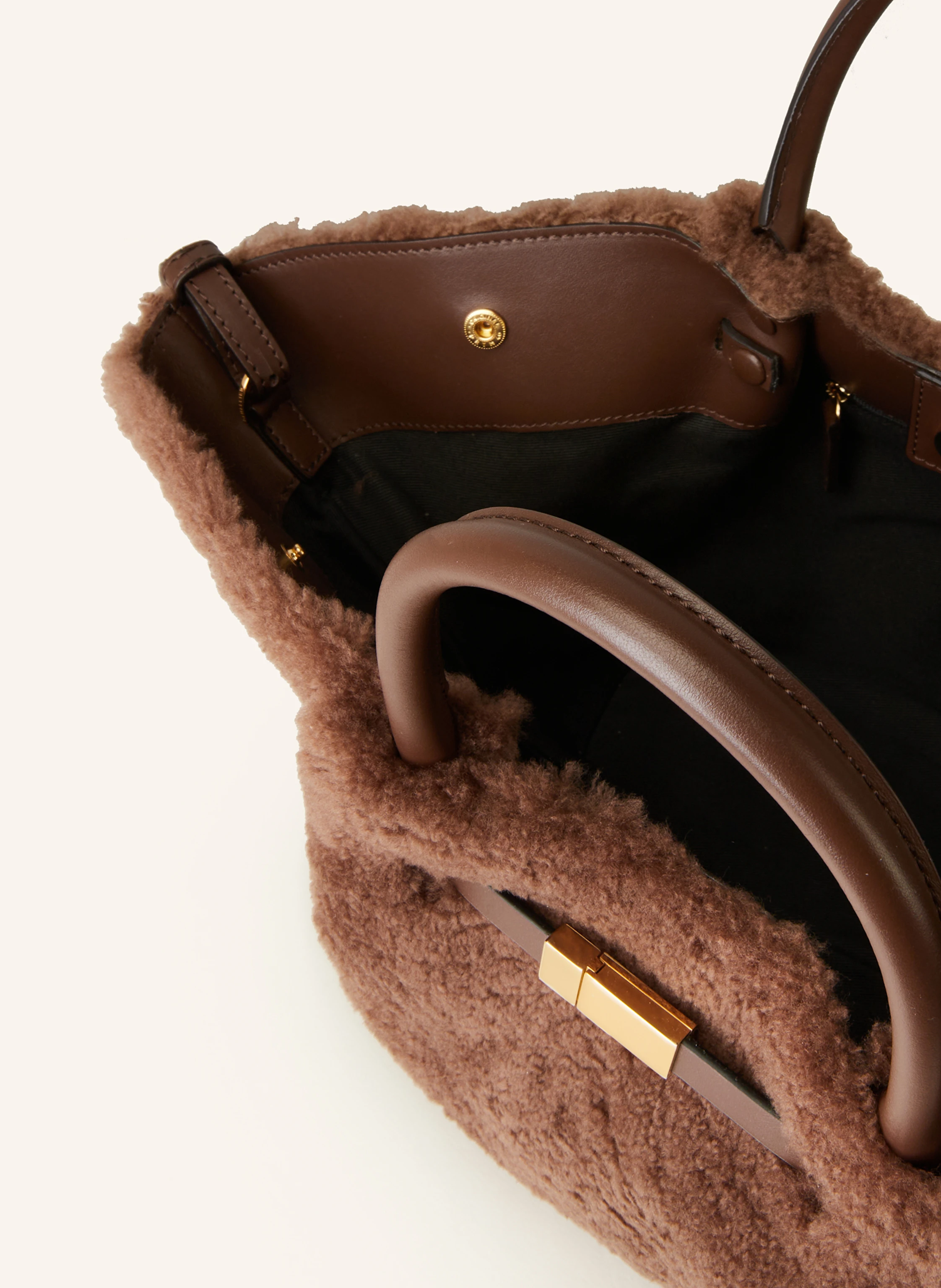 DeMellier Shopper NEW YORK SHEARLING MIDI