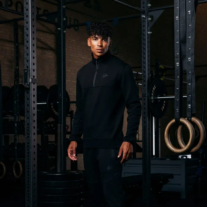 Malelions Sport Counter Half Zip Sweatshirt Heren