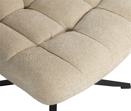 Woood Drehsessel »Teddy«, sandfarben