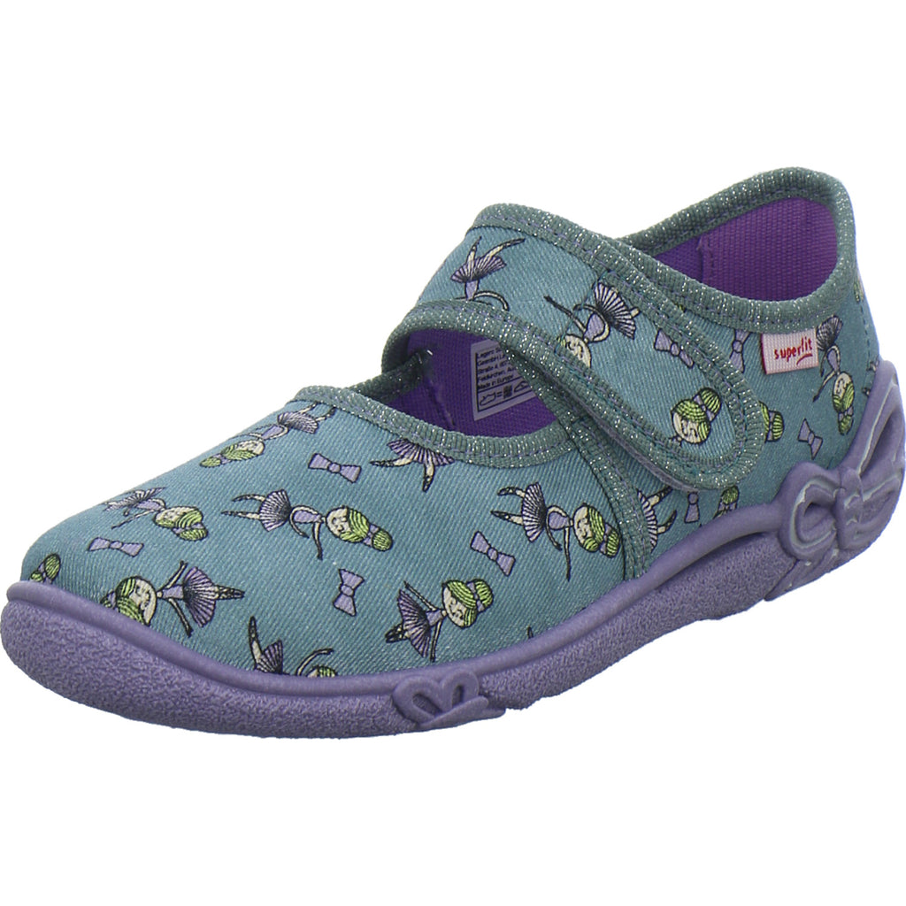 Superfit Hausschuhe Kinder Unisex - Kinder Belinda Denim