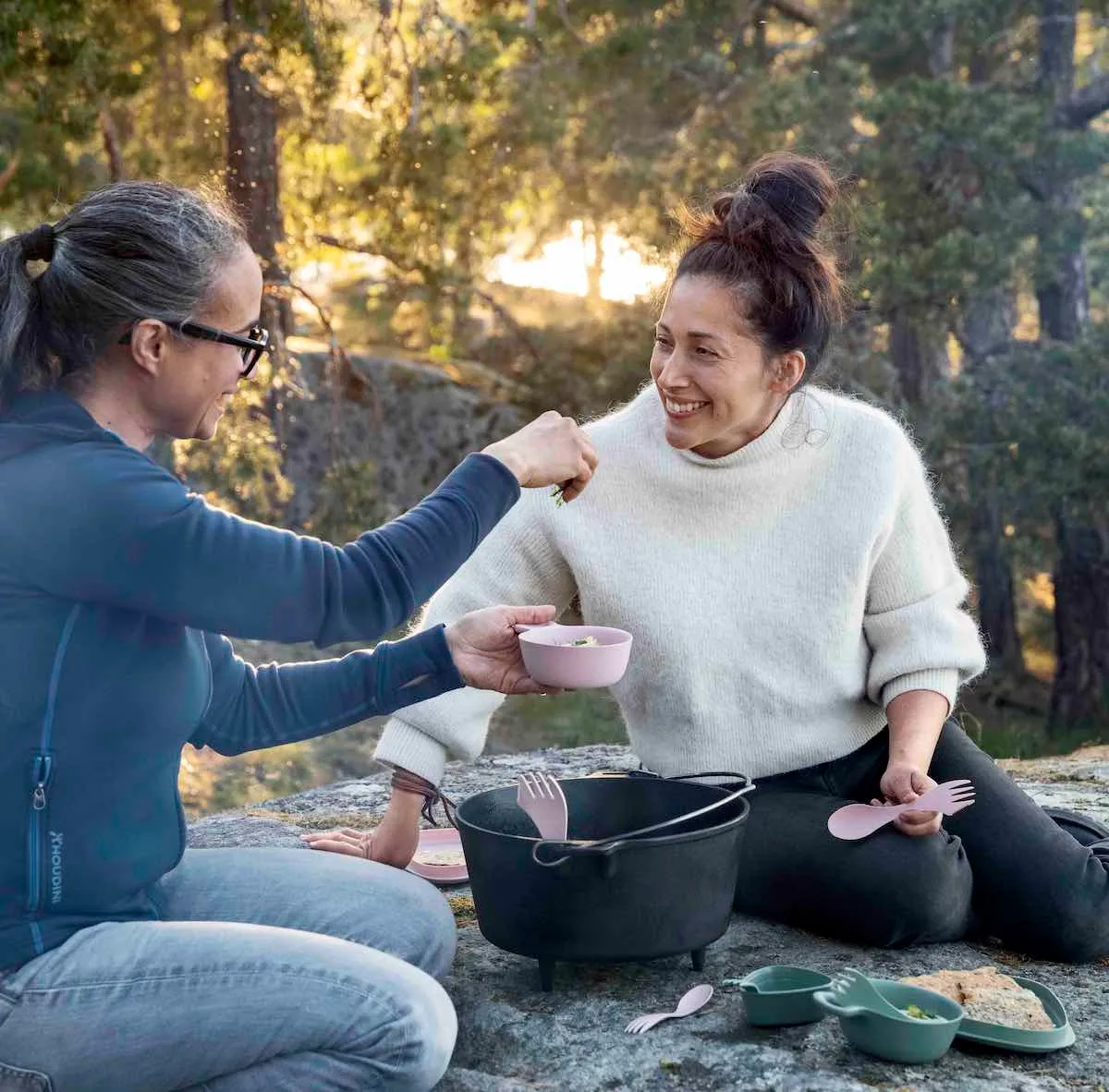 Light My Fire Outdoor Mealkit Bio Musty Yellow