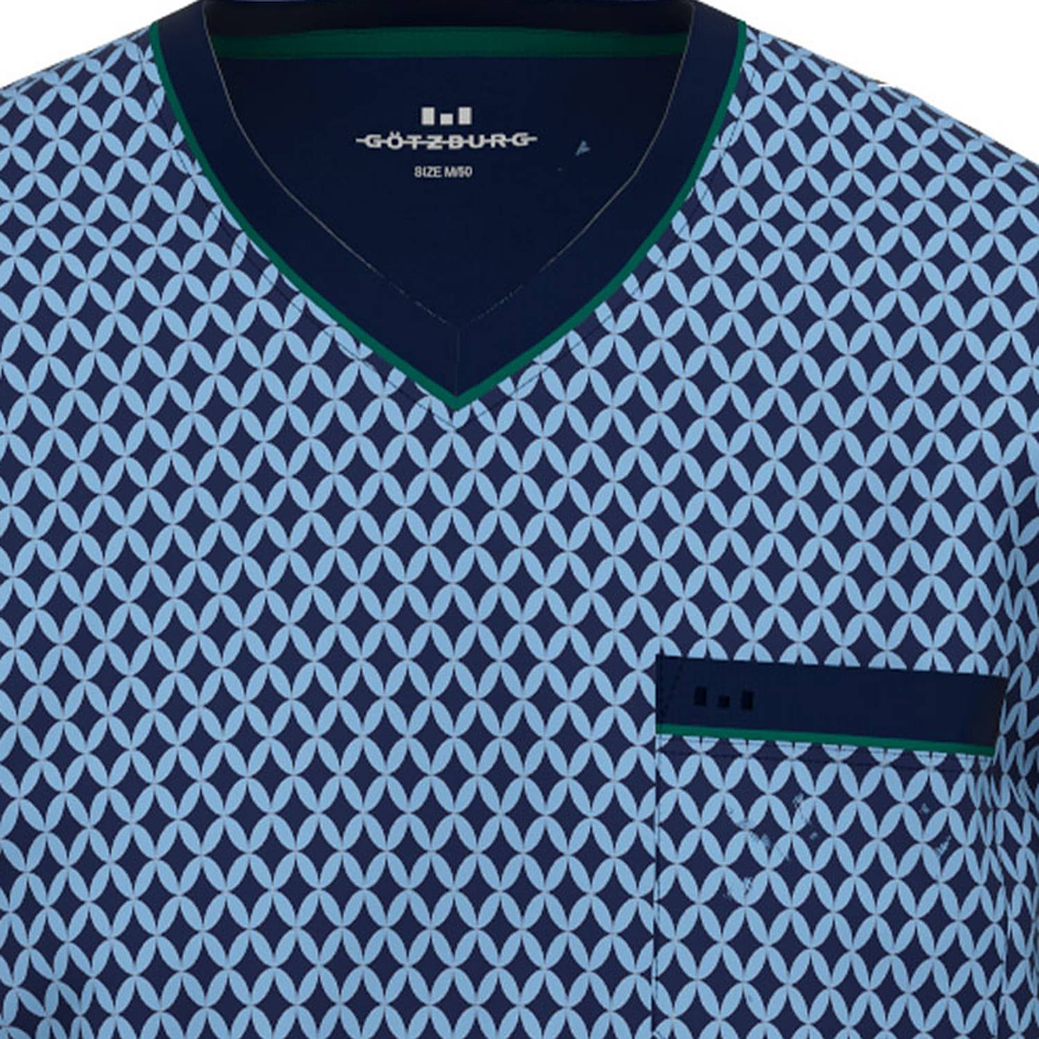 Götzburg Single-Jersey Herren-Shorty