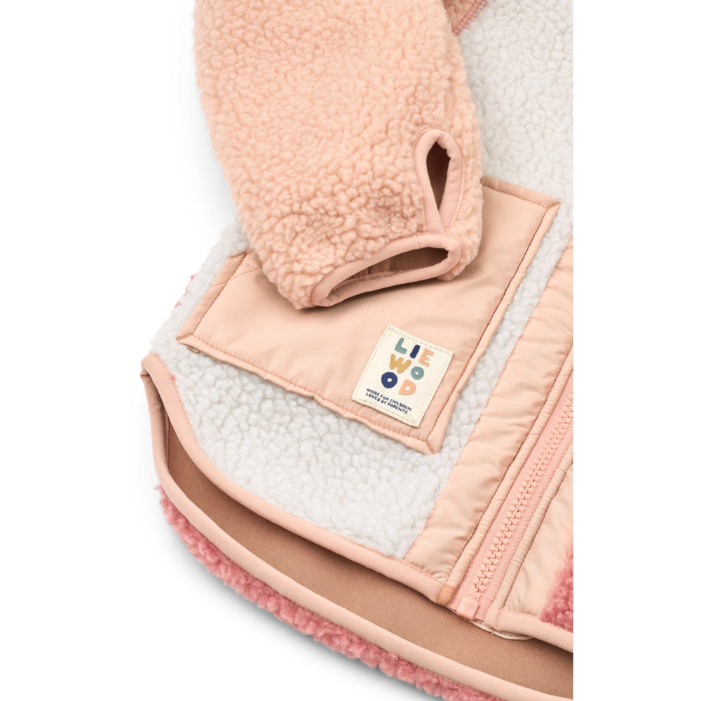 Køb LIEWOOD Dusty Rose Multi Mix Noam Pile Jakke