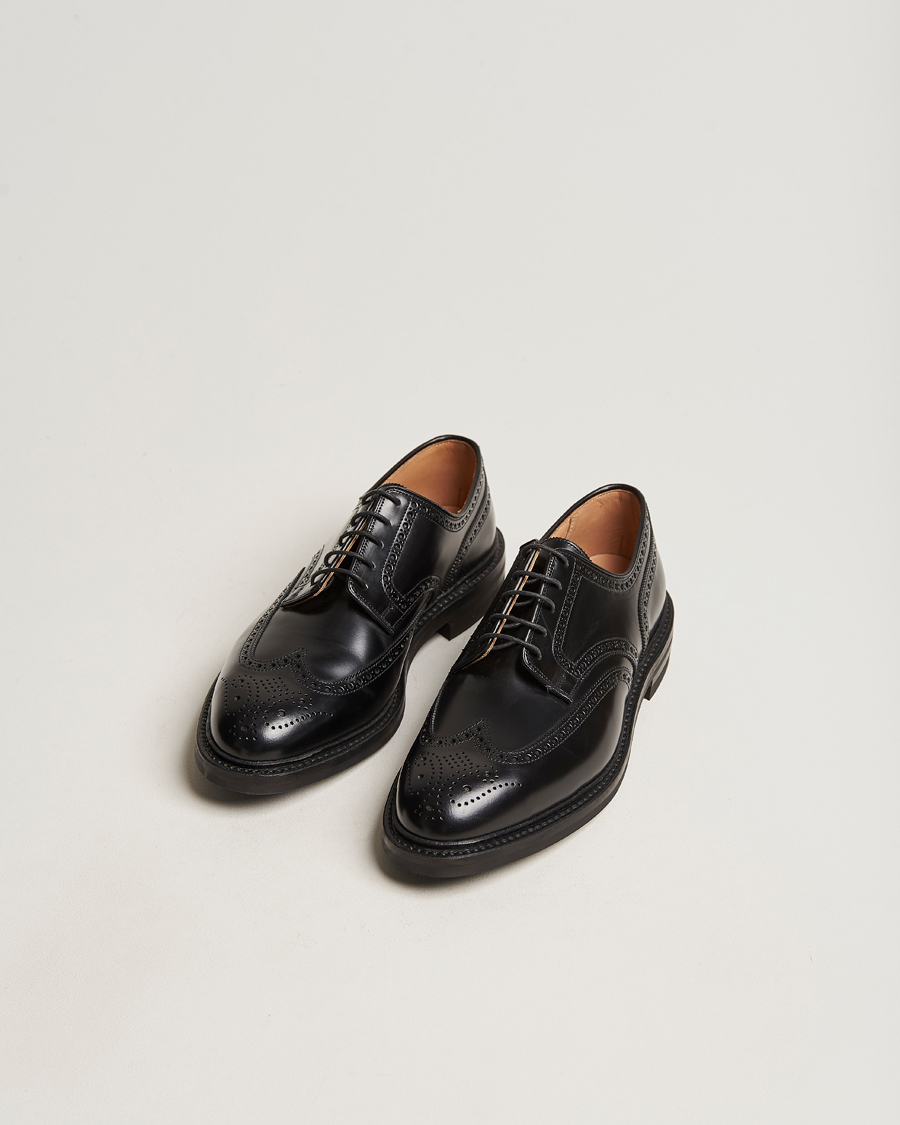 Crockett & Jones Pembroke Derbys Black Calf