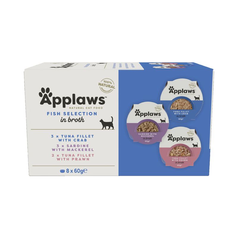 Applaws Cat Pots 8 x 60 g