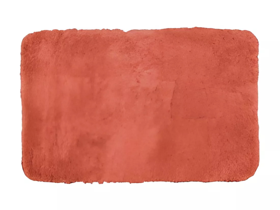 Tapis de Bain 50 x 80 cm Softness Terracotta - Microfibre