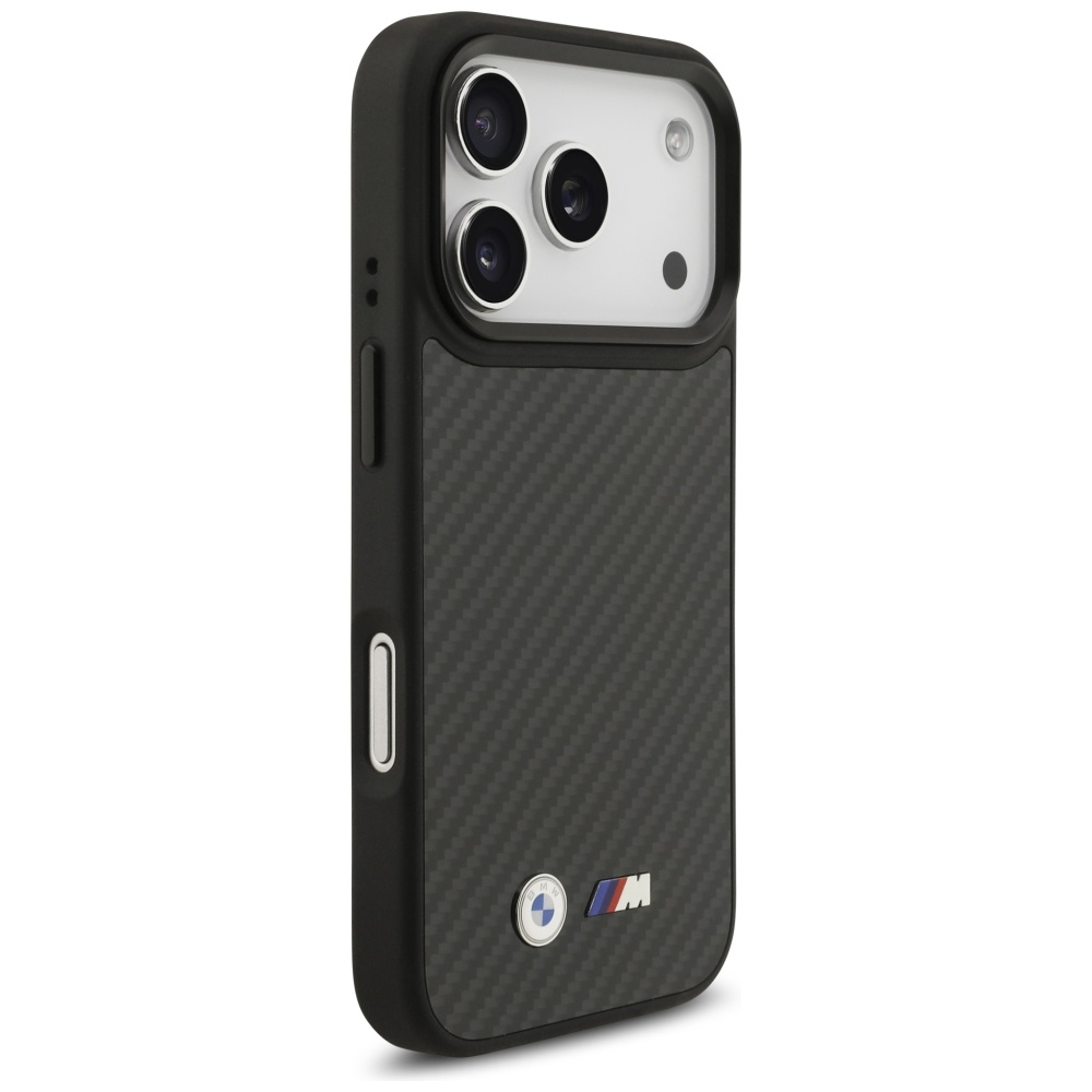 iPhone 17 Pro MagSafe Hardcase Hülle Kevlar Matt (BMHMP17L24CFMMK) - Schwarz