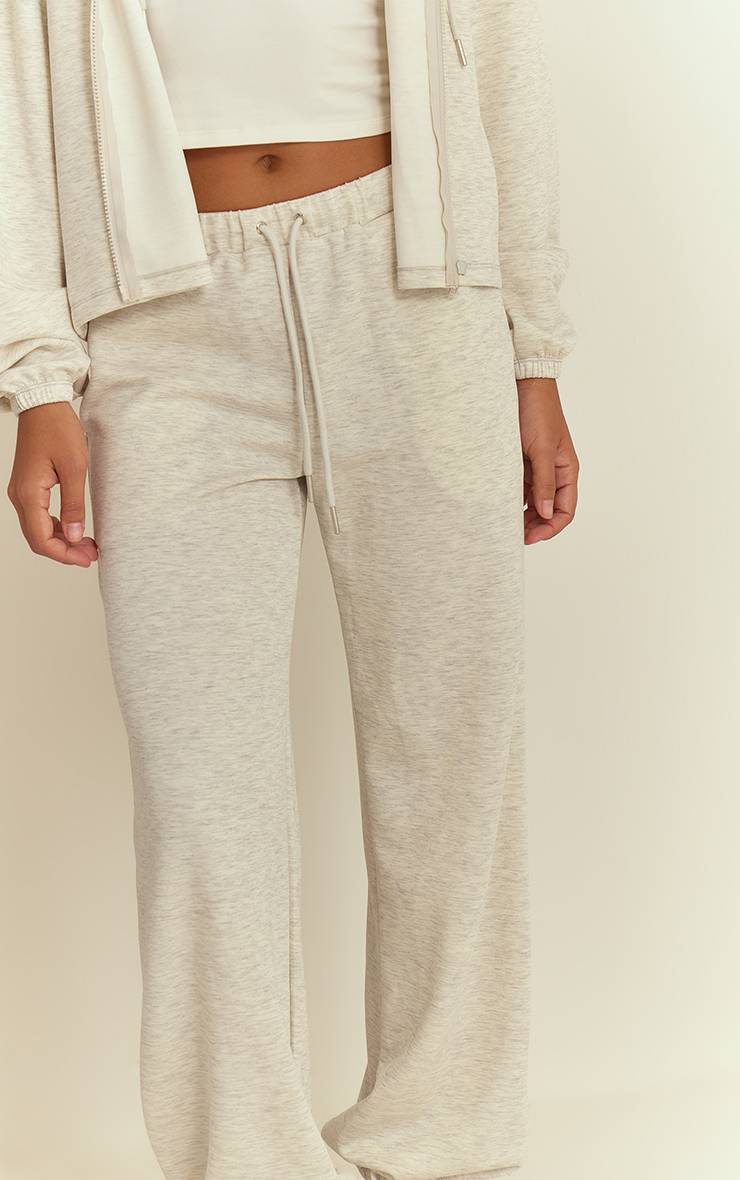 Gris Cendré Jogger À Revers Ultra Doux