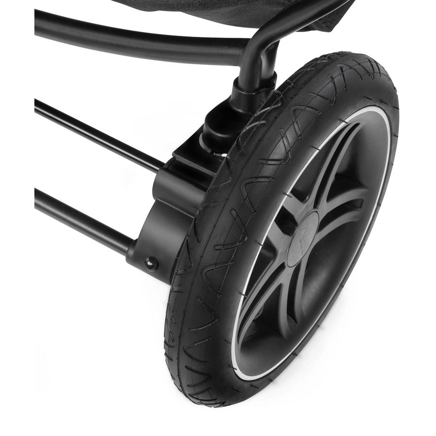 hauck Geschwisterwagen Uptown Duo Melange Black