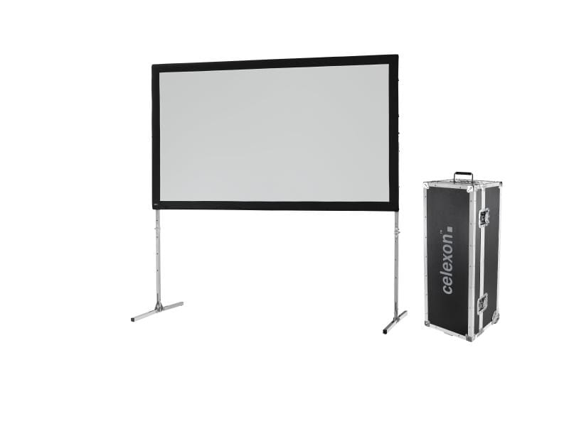 Celexon Mobile Leinwand Expert, Frontprojektion 203x127 cm Faltrahmen Leinwand Mobil Expert 203 x 127 cm, Frontprojektion