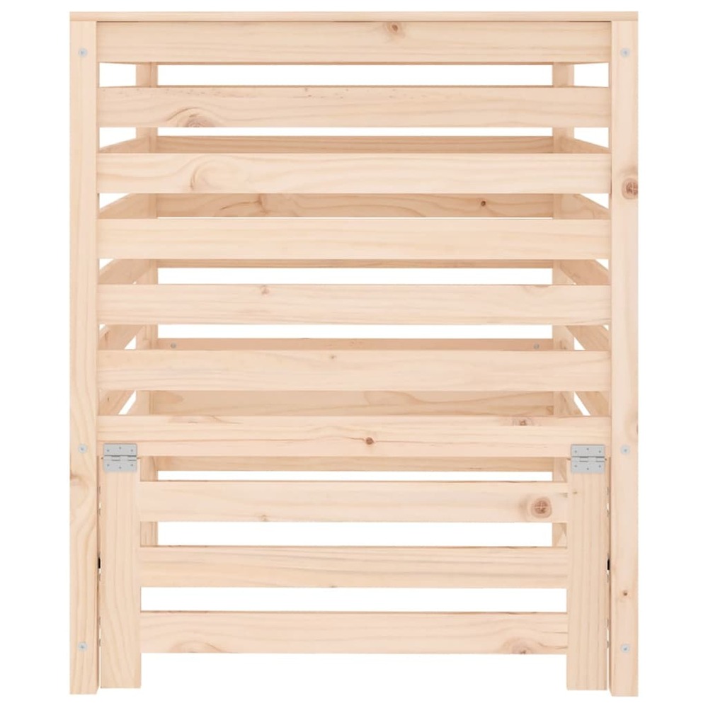 Composteur 82,5x82,5x99,5 cm bois massif de pin