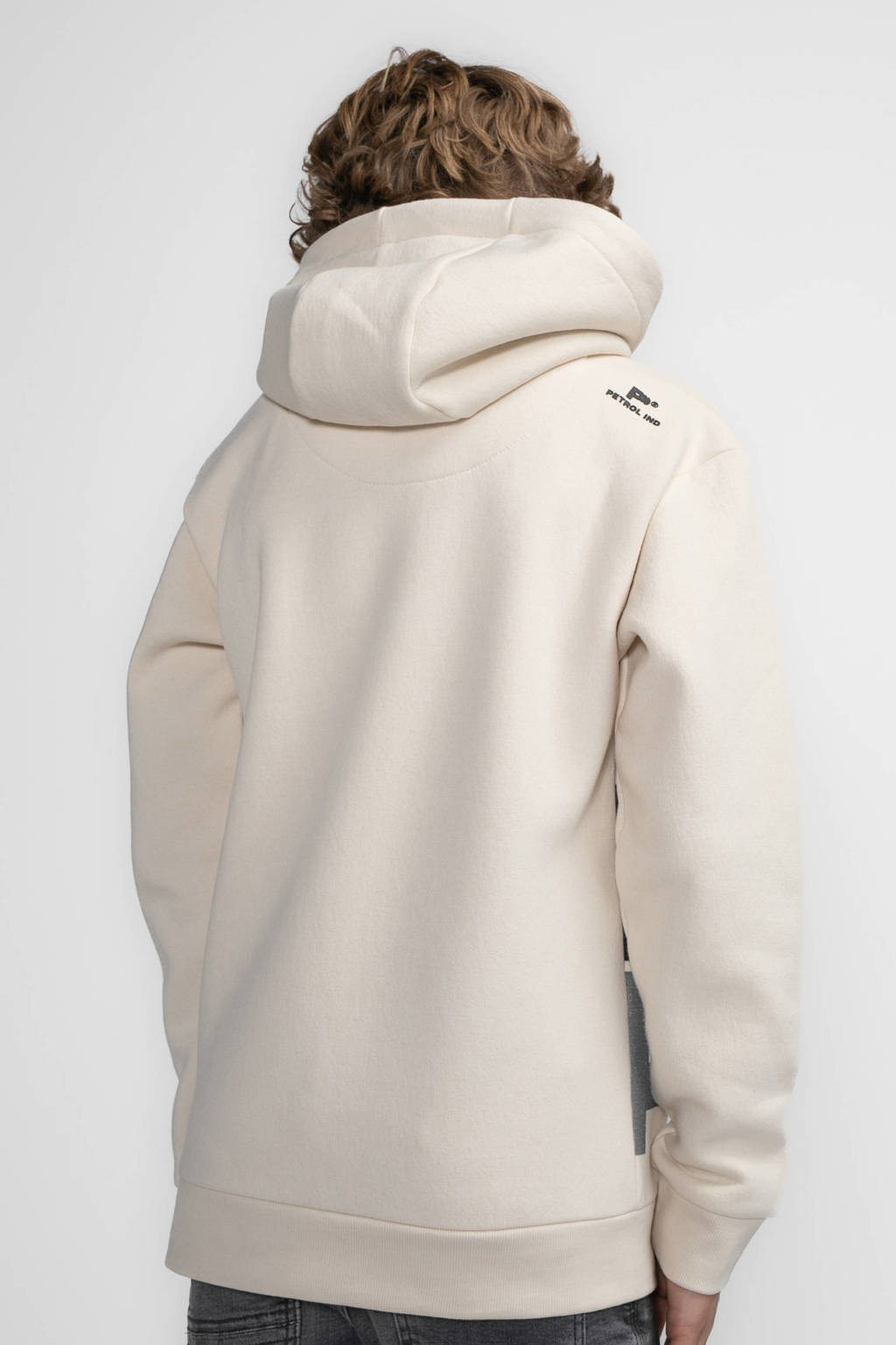 Petrol Industries hoodie ecru