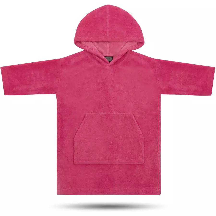 normani Kinder langarm Poncho (0-2 Jahre) Pichilemu Pink