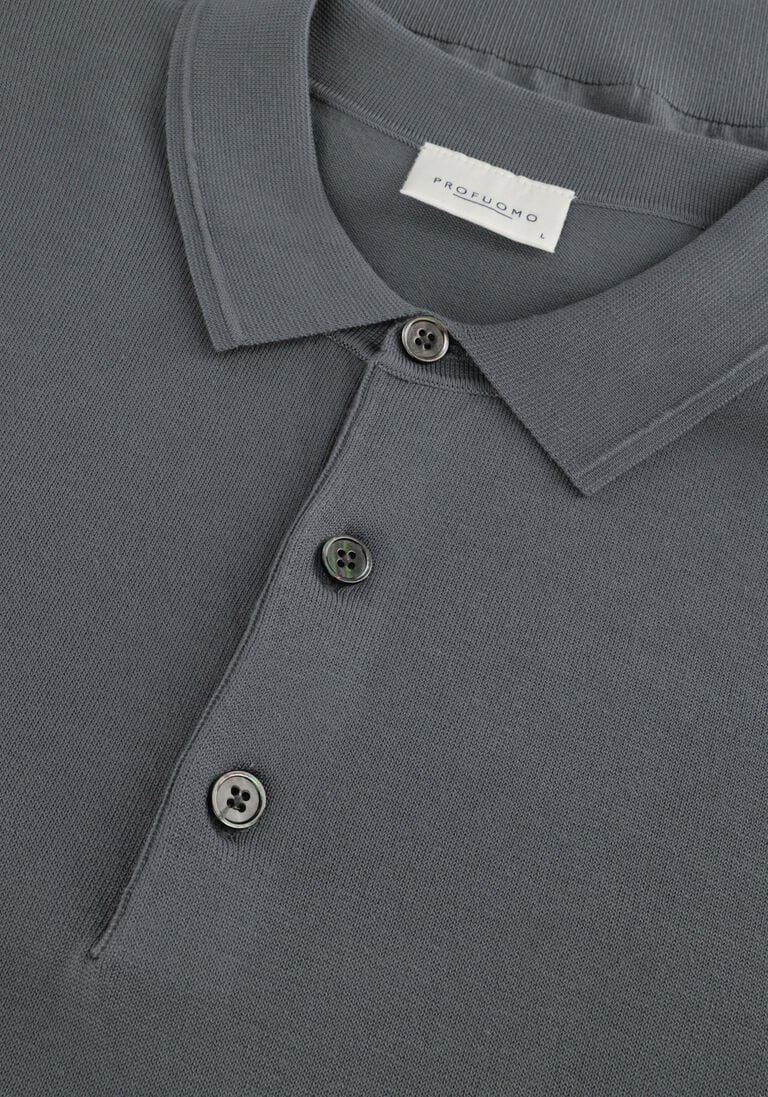 PROFUOMO groene profuomo polo polo short sleeve