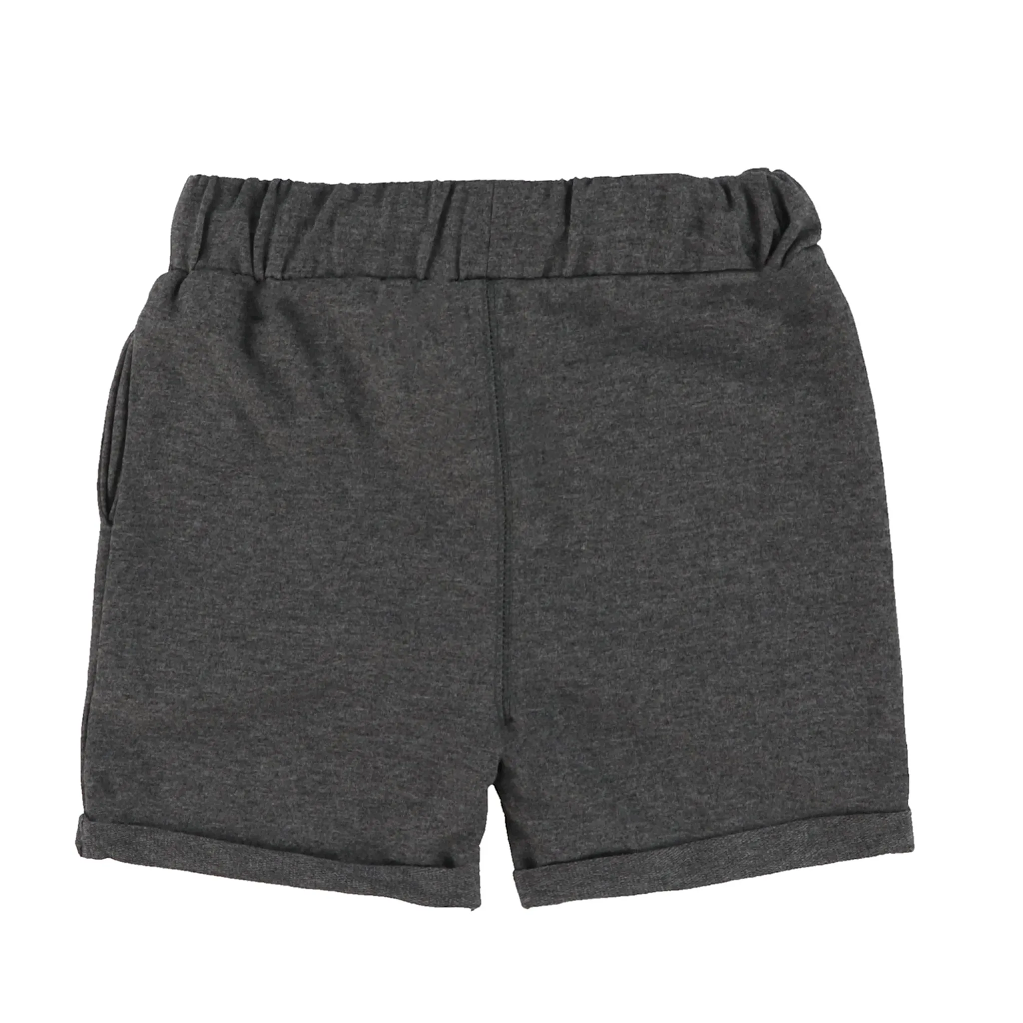 Harlo Short Ouaté Uni Charcoal 2-8ans