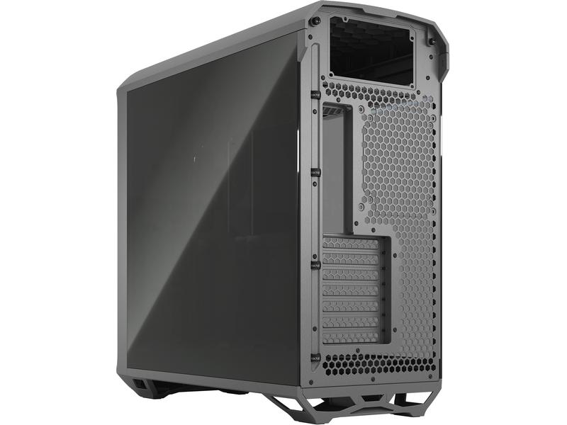 Fractal Design PC-Gehäuse Torrent TG Light Grau Elegantes, kompaktes Big-Tower mit Sichtfenster