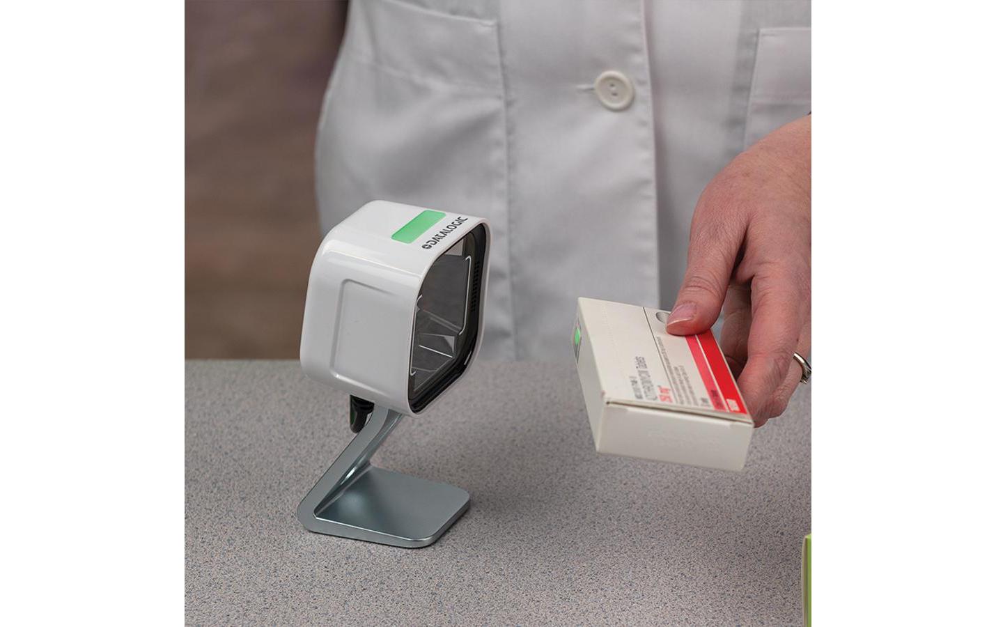 Barcode Scanner Magellan 1500i Weiss<br>Kompakter Präsentationsscanner für den Kundenservicebereich