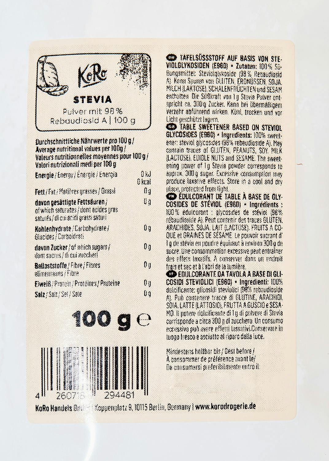 Stevia 100 g