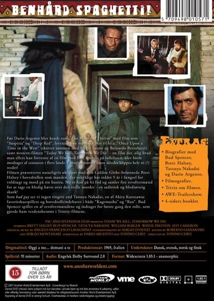 Oggi A Me Domani A Te / Today We Kill Tomorrow We Die - DVD