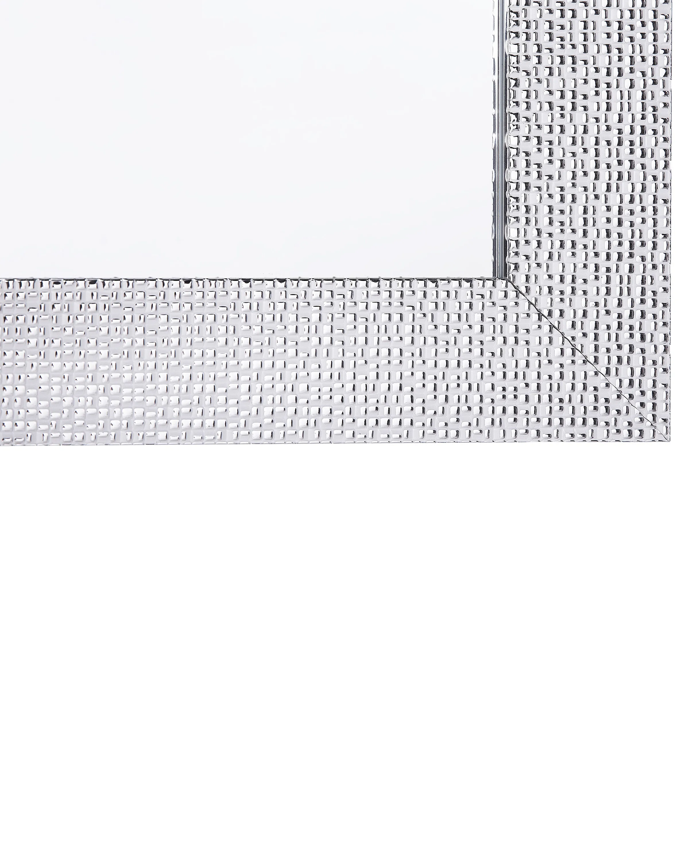 Wandspiegel MERVENT 61 cm 91 cm Zilver