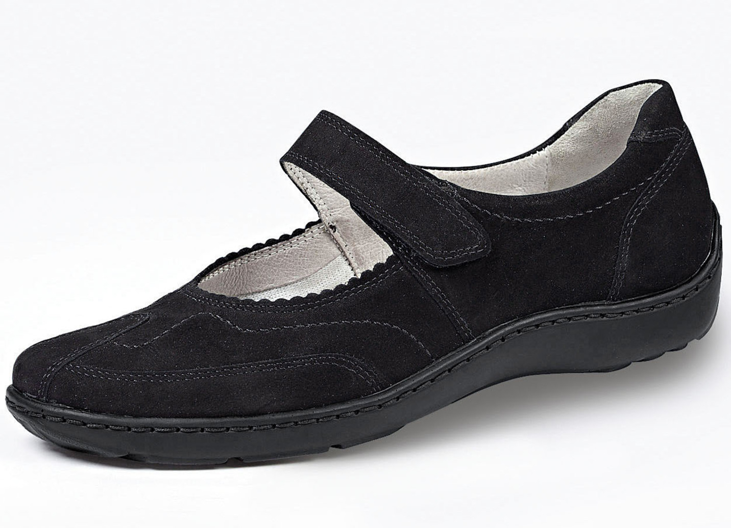 Waldläufer Slipper mit handangenähter Sohle