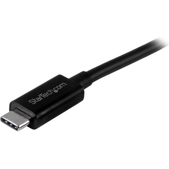 StarTech.com Câble USB-C de 1m, USB 10Gbps, 60W (3A) Power Delivery, 8K 60Hz/4K 144Hz DP Alt Mode, Certifié USB-IF - Compatible Thunderbolt