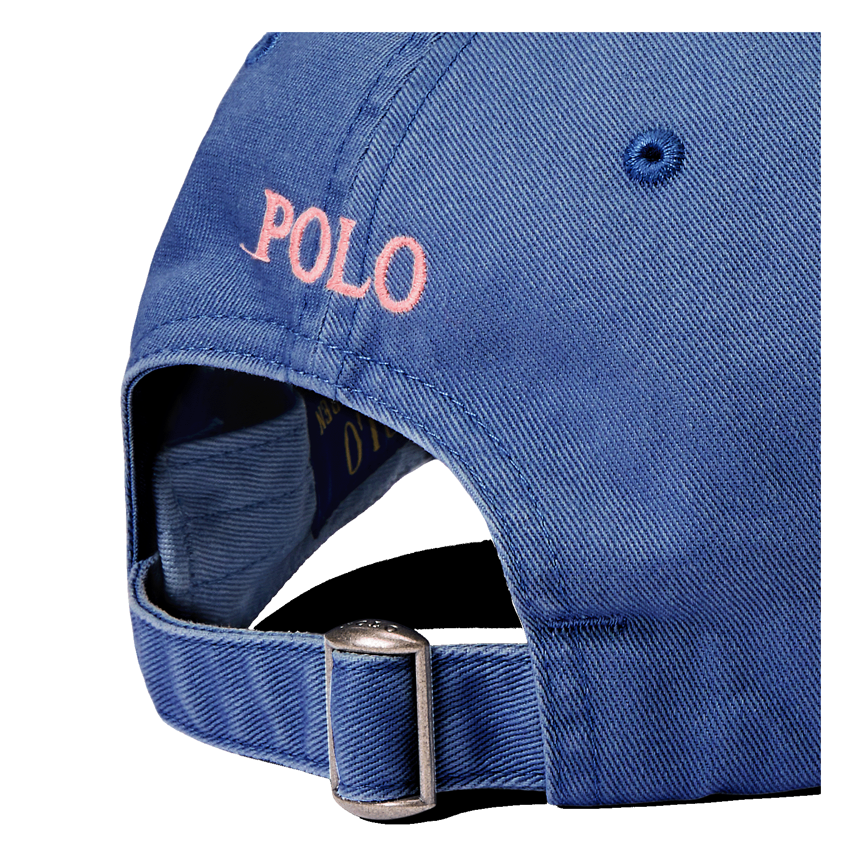 Casquette logo brodé en coton | Bleu