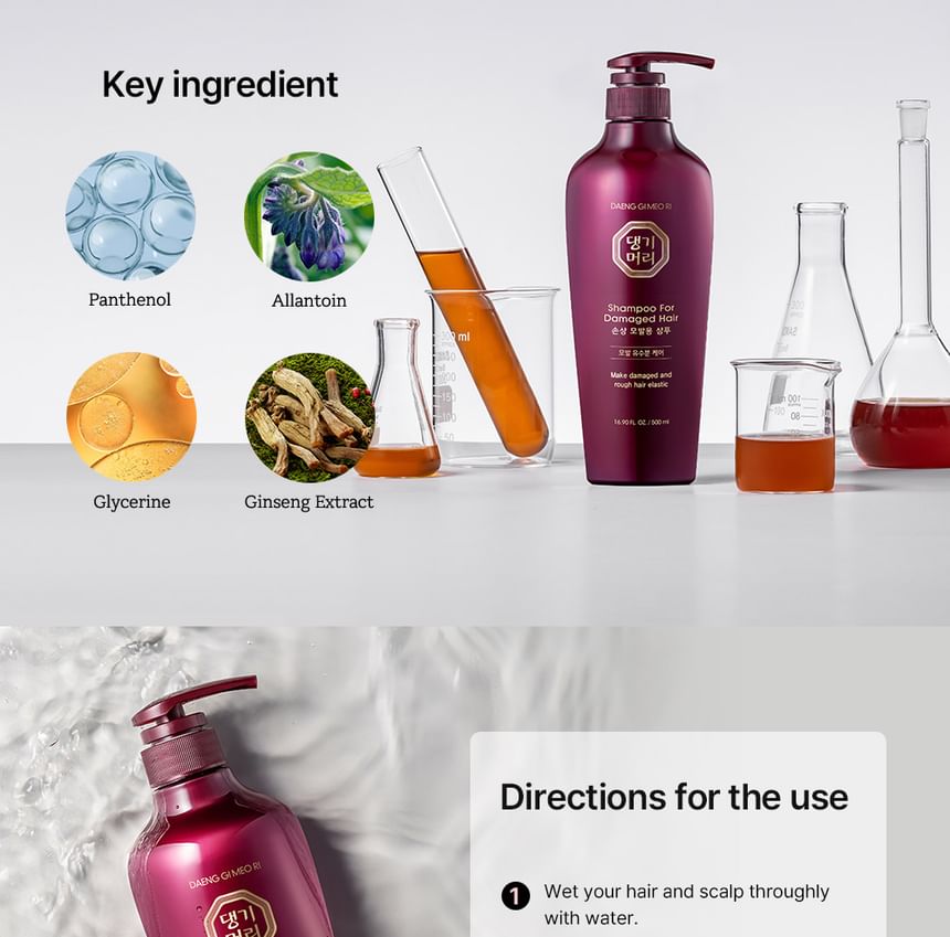 DAENG GI MEO RI - Shampoo voor beschadigd haar