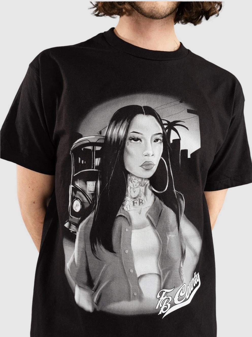 FB County La Bussin T-Shirt black