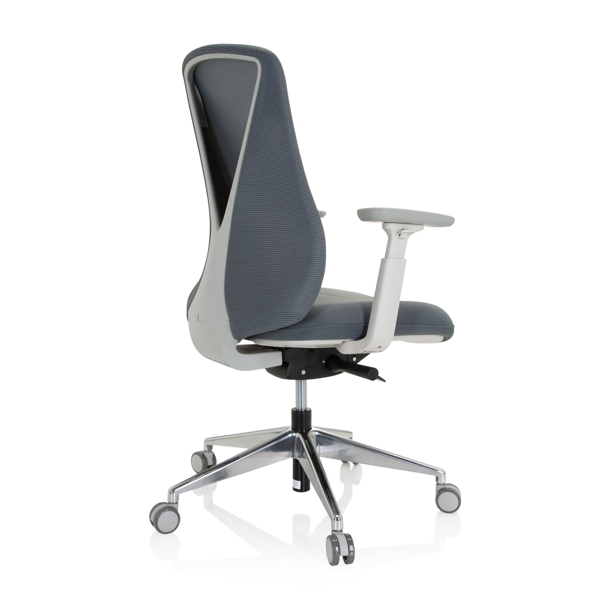 Profi Bürostuhl PAPIL PRO Stoff/Netzstoff mit Armlehnen (höhenverstellbar) hjh OFFICE