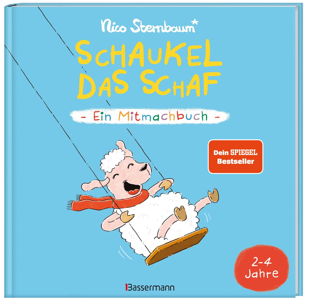 Schaukel das Schaf - Ein Mitmachbuch zum Schütteln, Schaukeln, Pusten, Klopfen und sehen, was dann passiert. Von 2 bis 4 Jahren