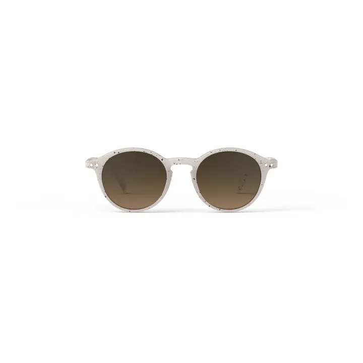 IZIPIZI Lunettes de Soleil #D Effet Moucheté - Collection Adulte | Ecru