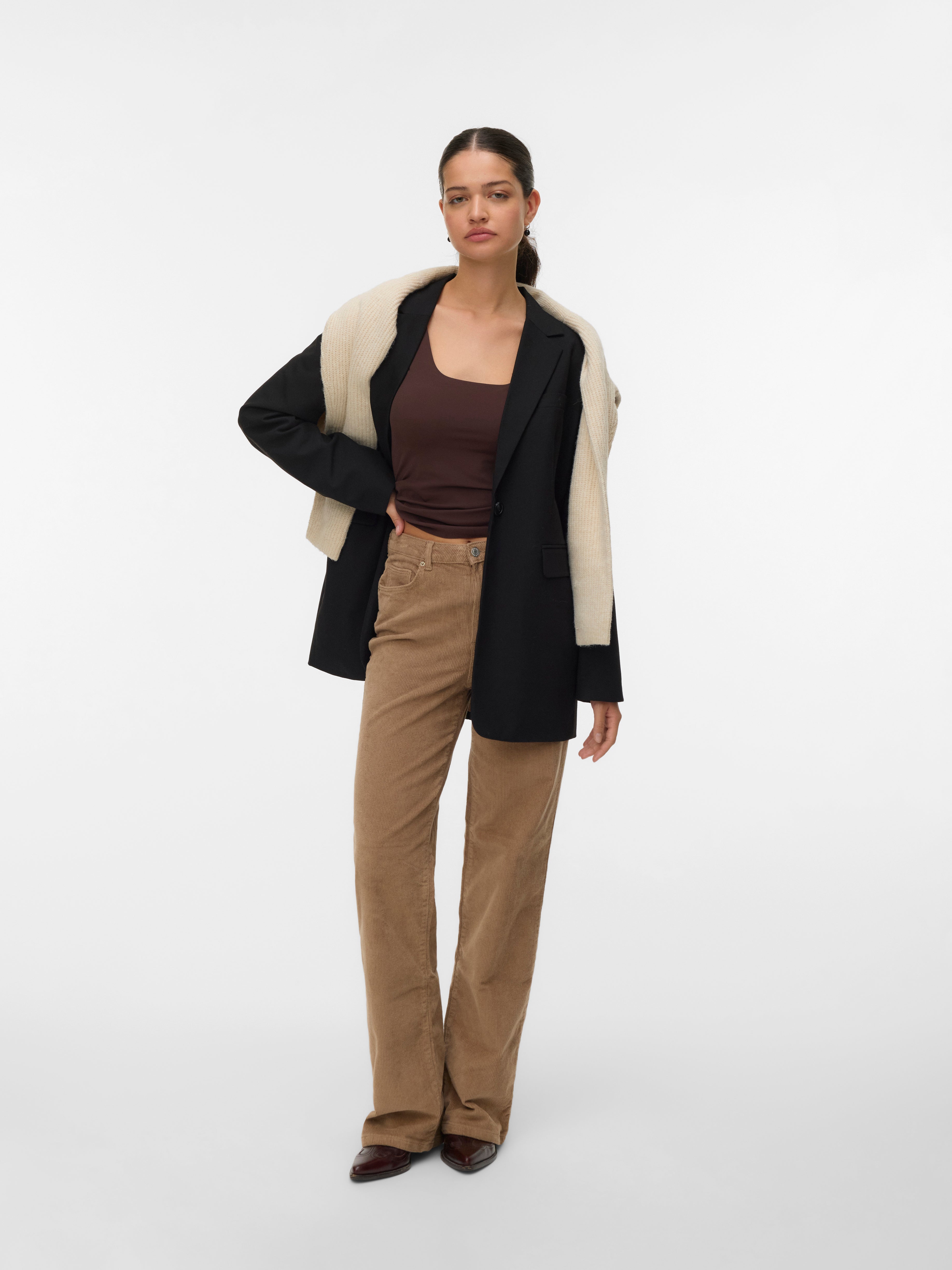 VMTESSA High rise Wide fit Corduroy Jeans
