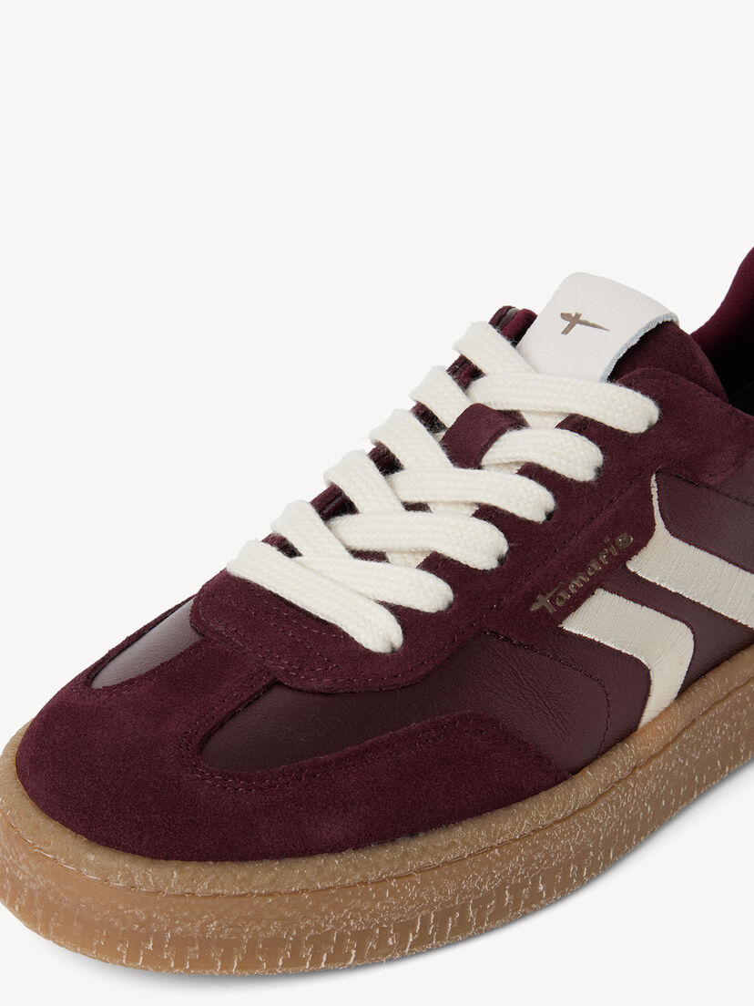 Leren Sneaker - rood
