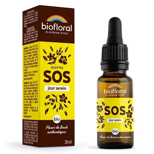 Biofloral SOS Emergency Dropper, Orgânico Demeter, 20 ml